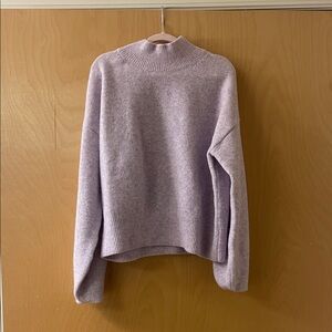 & Other Stories Lilac Turtleneck Sweater